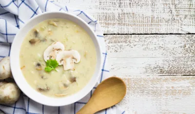 Krem supa sa &scaron;ampinjonima 