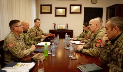 Vuksanović: Saradnja sa SAD jedan od ključnih stubova razvoja sposobnosti Vojske Crne Gore