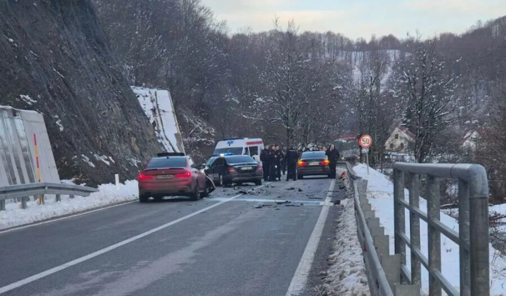 Udes na putu Kola&scaron;in - Mate&scaron;evo