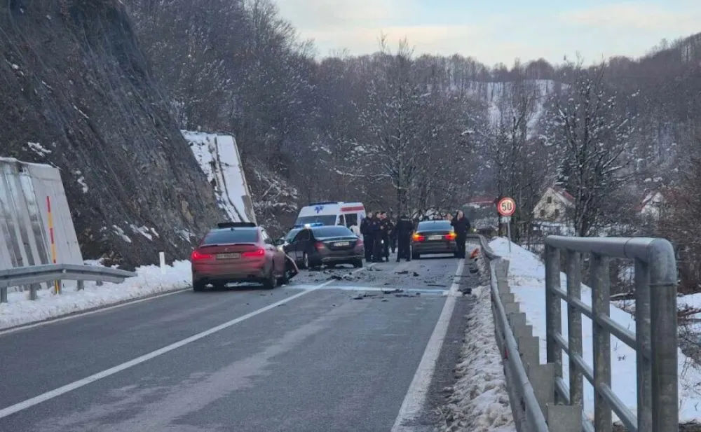 Udes na putu Kola&scaron;in - Mate&scaron;evo