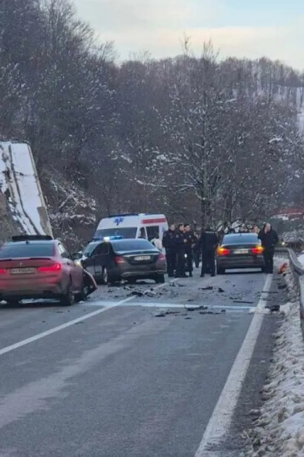 Udes na putu Kola&scaron;in - Mate&scaron;evo