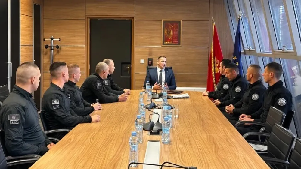 &Scaron;ćepanović: Crna Gora i Uprava policije ponosne na rezultat SJP