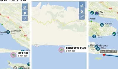 Crnogorski bord u hrvatskim vodam