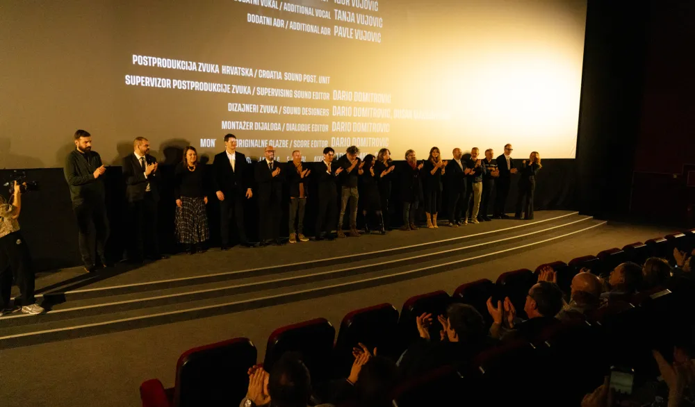 Ekipa filma na premijeri u Beogradu