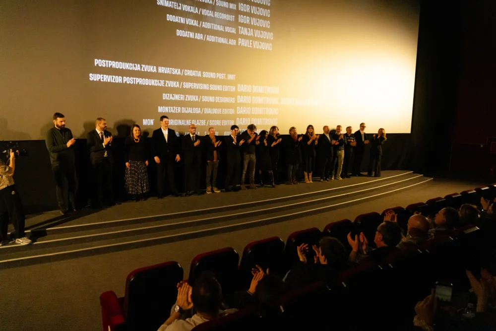 Ekipa filma na premijeri u Beogradu