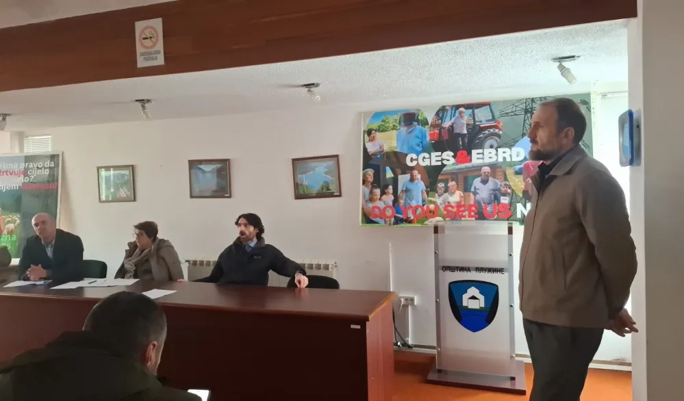 Mje&scaron;tani Gornjih Brezana napustili javne konsultacije:&nbsp;Otpor gradnji dalekovoda