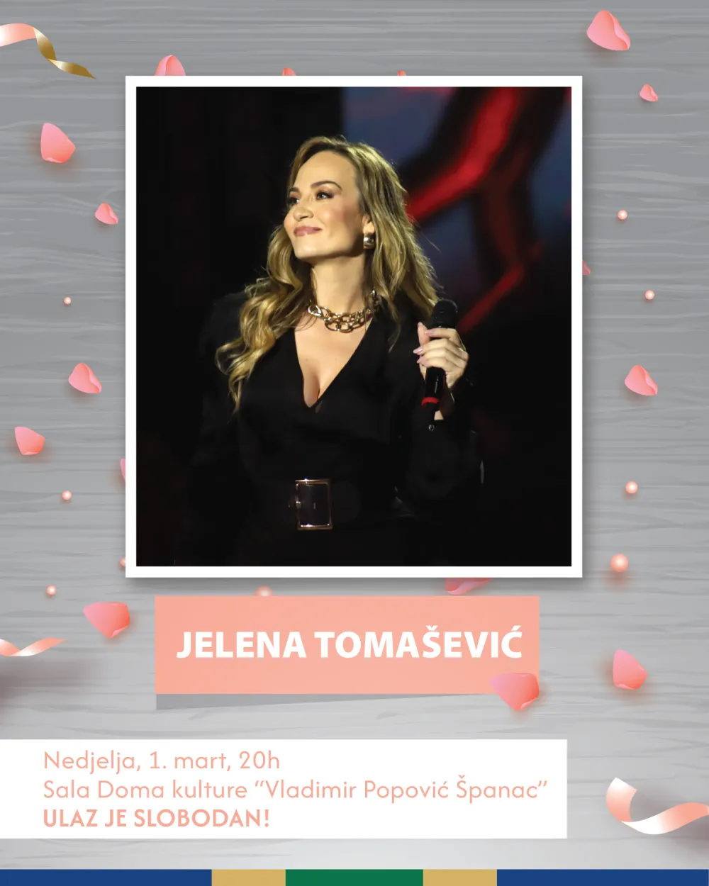 Op&scaron;tina Bar povodom Dana žena poklanja koncert Jelene Toma&scaron;ević i monodramu &ldquo;Virdžina&rdquo;