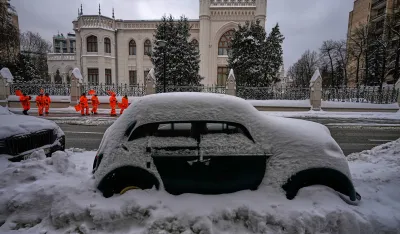 Skoro dvostruko veći sniježni nanosi u Moskvi, oboren rekord iz 1966