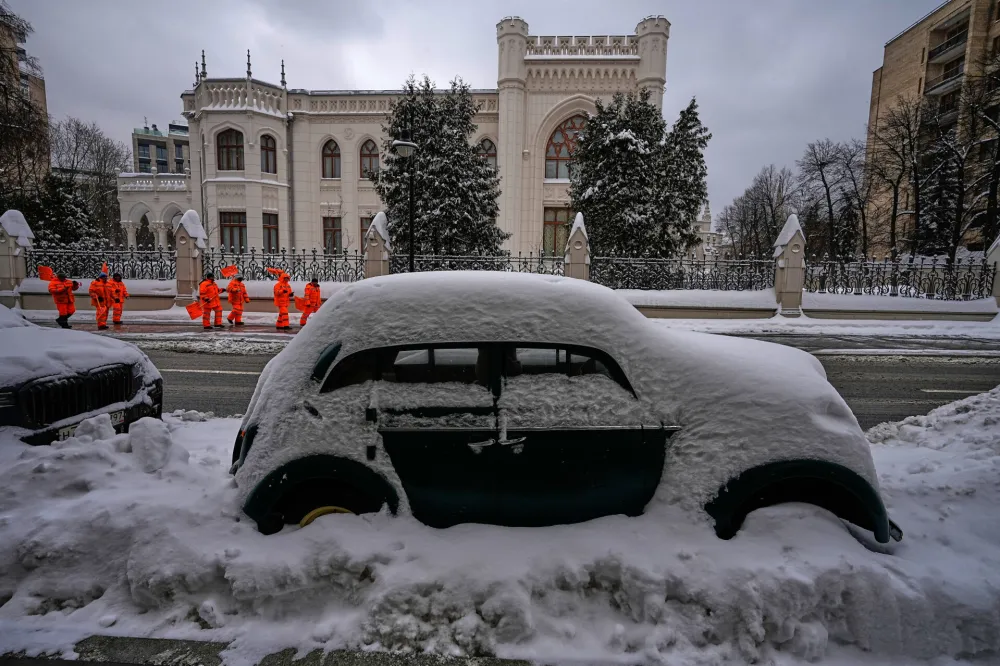 Skoro dvostruko veći sniježni nanosi u Moskvi, oboren rekord iz 1966