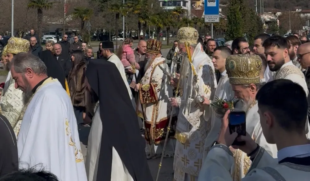 Počela litija povodom praznika Stefana Nemanje u Podgorici