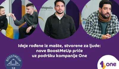 Nove BoostMeUp priče uz podr&scaron;ku kompanije One