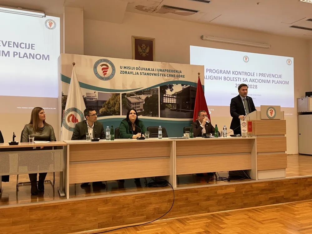 Predstavljen Program prevencije i kontrole malignih bolesti sa Akcionim planom 2026-2028