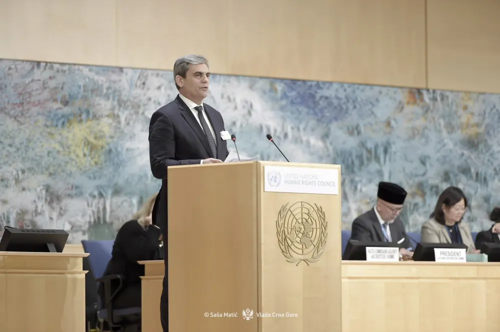 Ibrahimović: Ljudska prava temelj mira i međunarodne bezbjednosti, a multilateralizam strate&scaron;ka investicija