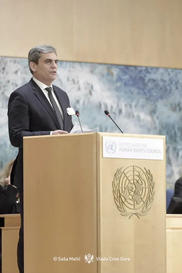 Ibrahimović: Ljudska prava temelj mira i međunarodne bezbjednosti, a multilateralizam strate&scaron;ka investicija