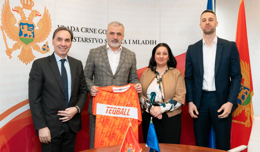 Ministarstvo sporta i mladih pruža kontinuiranu podr&scaron;ku razvoju Teqballa: Zvanična posjeta delegacije FITEQ