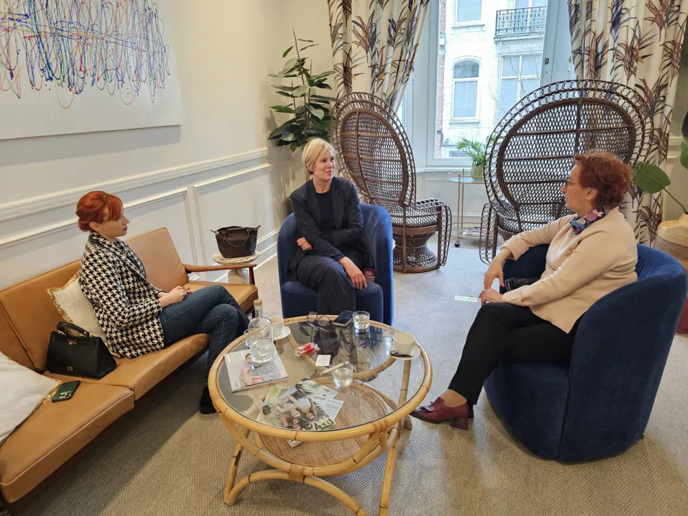 Popović i Vojinović u Briselu