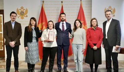 Milatović odlikovao Milevu Garu Jovanović za izuzetne zasluge u očuvanju Sinjajevine