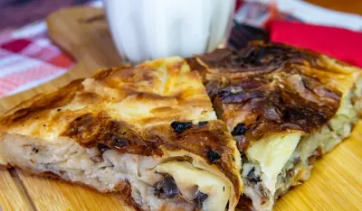 Recept za pitu sa pečurkama