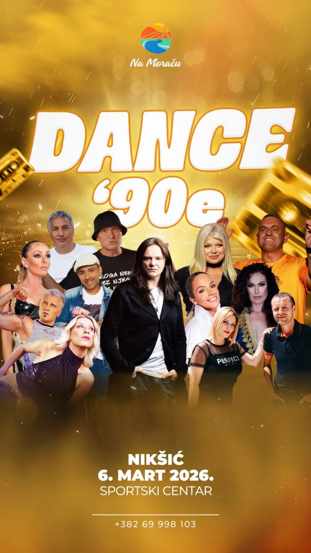 &bdquo;Dance 90-tih" u Nik&scaron;iću: Koncert koji obećava ritam, ples, euforiju, energiju, nostalgiju&nbsp;