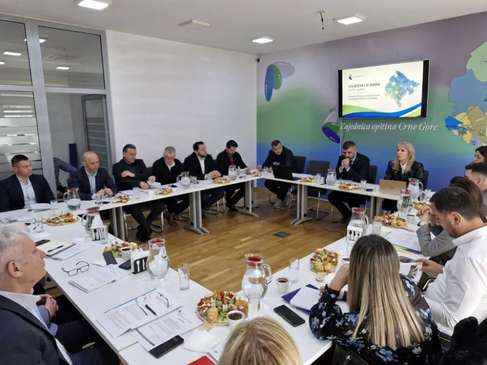 Sa jednog od sastanaka u Zajednici op&scaron;tina