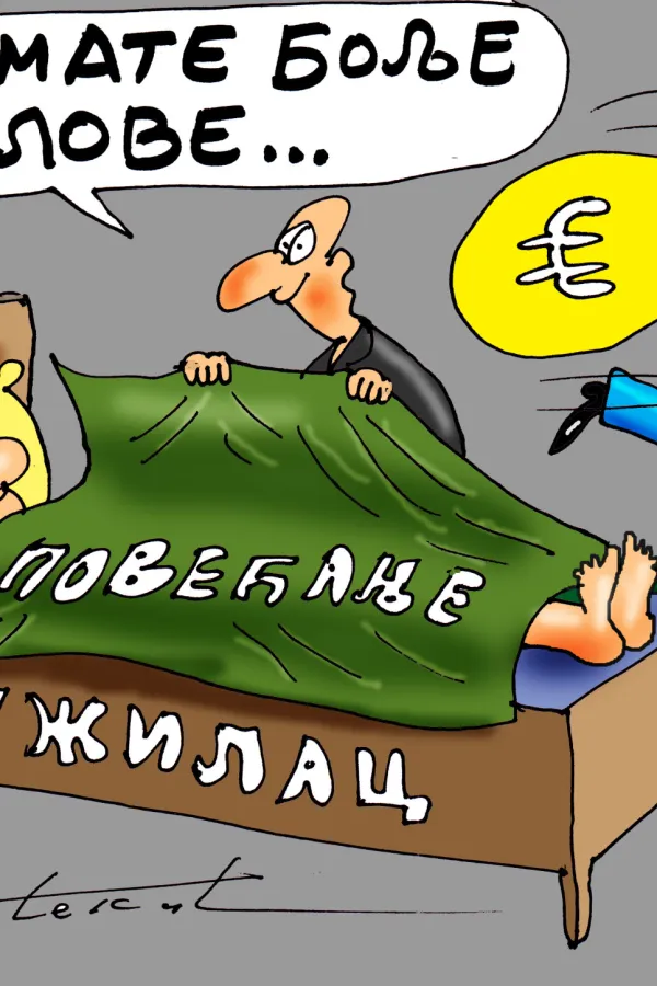 Goran &Scaron;ćekić karikatura Dana