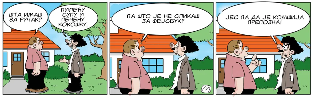 Mirko Zulić strip Dana
