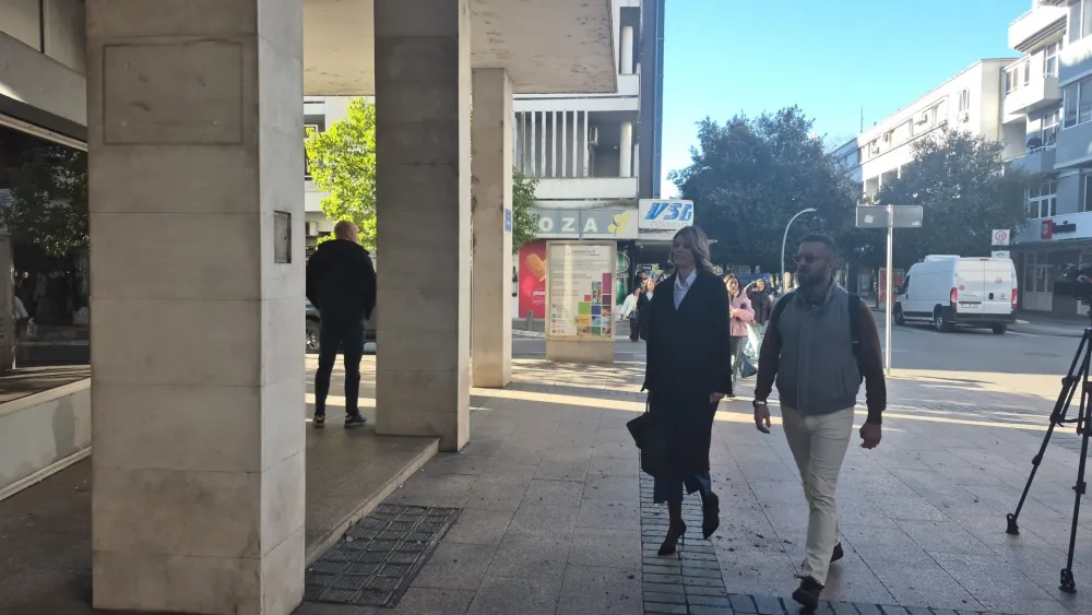 (VIDEO) Ana Novaković Đurović stigla u SDT