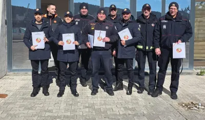 (FOTO) Službenici granične policije započeli specijalističku obuku za patrolne čamce u saradnji sa Italijom
