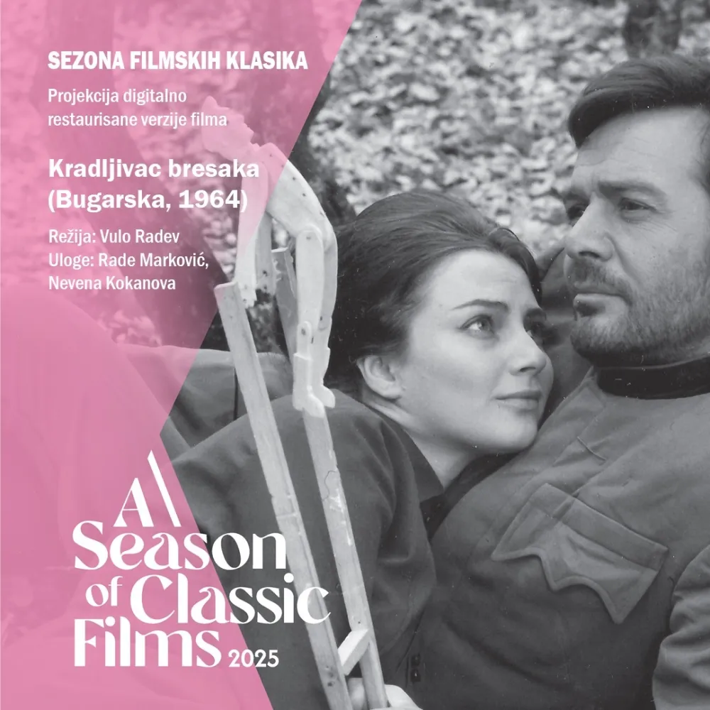 Крадлјивац бресака плакат