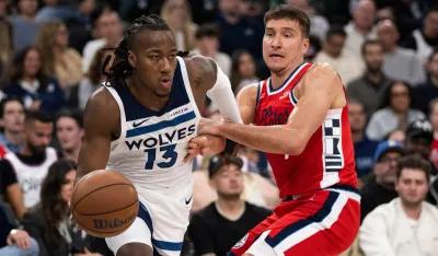 Bogdanović na meču sa Minesotom