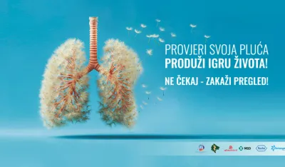 Kampanja podizanja svijesti o prevenciji karcinoma pluća: U Crnoj Gori svake godine vi&scaron;e od 300 novih slučajeva