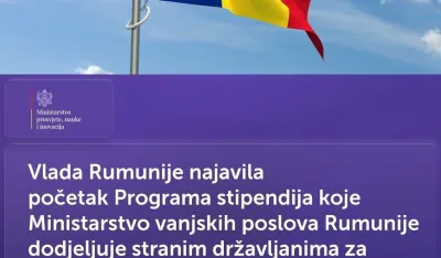 MPNI: Vlada Rumunije najavila početak Programa stipendija za strane državljane