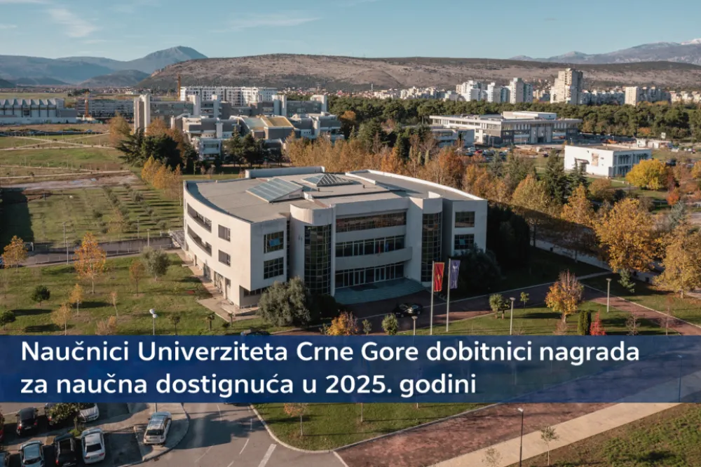 Profesori i istraživači Univerziteta Crne Gore nagrađeni za izuzetna naučna dostignuća