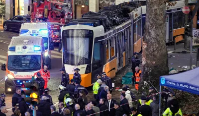 Tramvaj koji je iskočio iz &scaron;ina u Milanu je najnoviji model, saobraćao je tek godinu dana