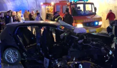 Udes na putu Ulcinj-Vladimir