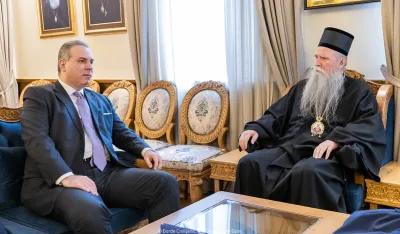 Ivanović sa mitropolitom Joanikijem razgovarao o prednostima pristupanja Crne Gore Evropskoj uniji