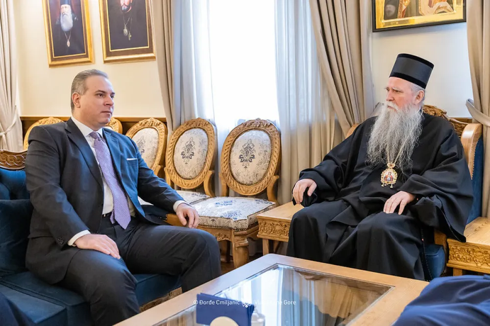 Ivanović sa mitropolitom Joanikijem razgovarao o prednostima pristupanja Crne Gore Evropskoj uniji