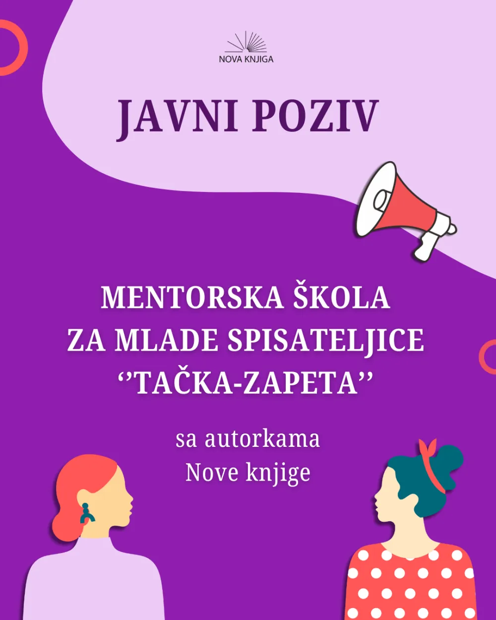 Mentorska radionica za mlade književnice