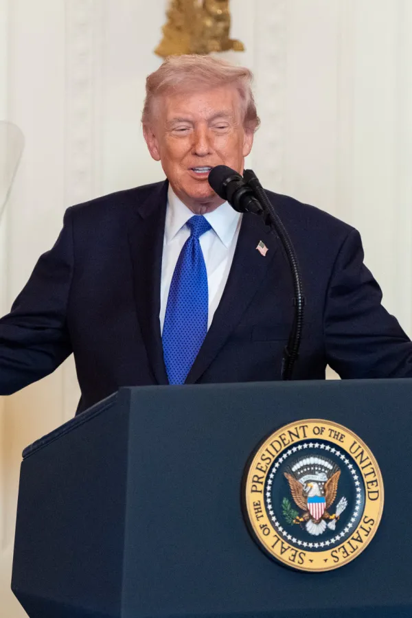 Predsjednik Donald Tramp tokom govora na Kongresu 2. marta 