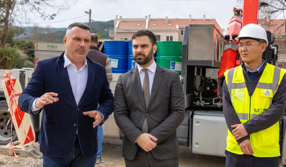 (FOTO) Radulović:&nbsp;Radovi na rekonstrukciji puta Tivat-Jaz moraju biti zavr&scaron;eni do početka ljetnje&nbsp;sezone