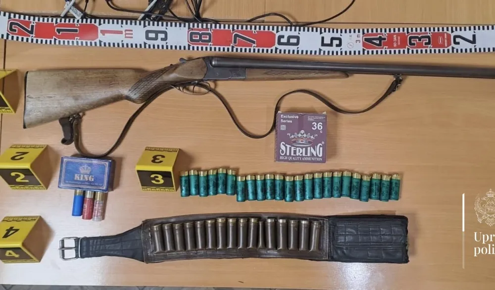 U Bijelom Polju pronađena municija i pu&scaron;ka u ilegalnom posjedu