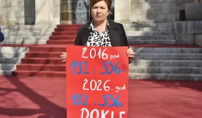 Zeljka Savkovic, predstavnica majki sa troje i vise djece, najavila protest za 8. marta