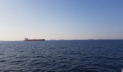 brodovi u Ormuskom moreuzu, ilustracija