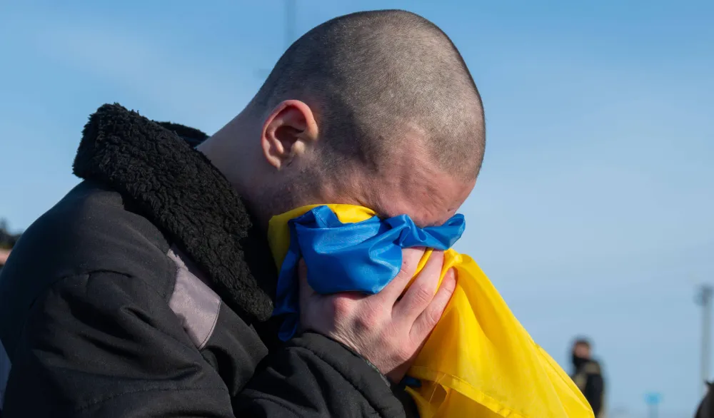 Oslobođeni ukrajinski zarobljenici