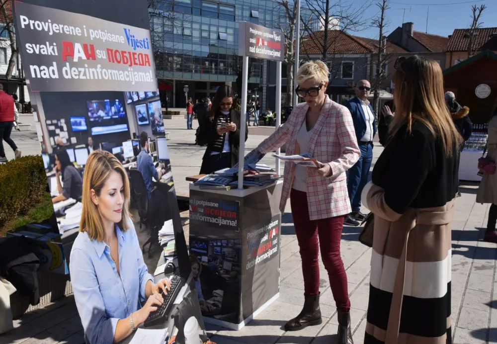 Kampanja "Podr&scaron;ka &scaron;tampanim medijima u Crnoj Gori