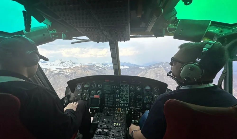 Avio-helikopterska jedinica transportovala povrijeđenu ženu sa Sinjajevine