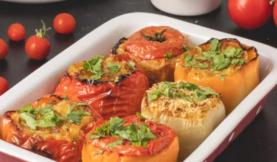 Recept za posne punjene paprike