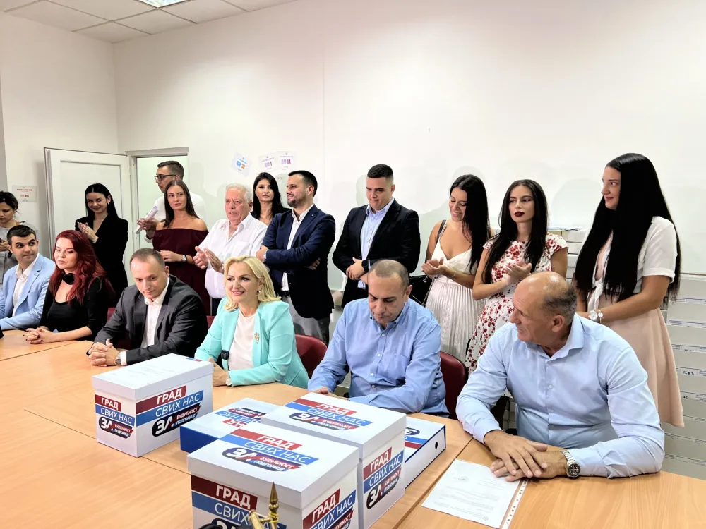 Челници коалиције "За будућност Подгорице"