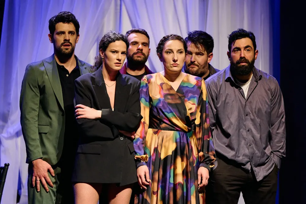 Scena iz predstave,,Koktel nakon premijere"