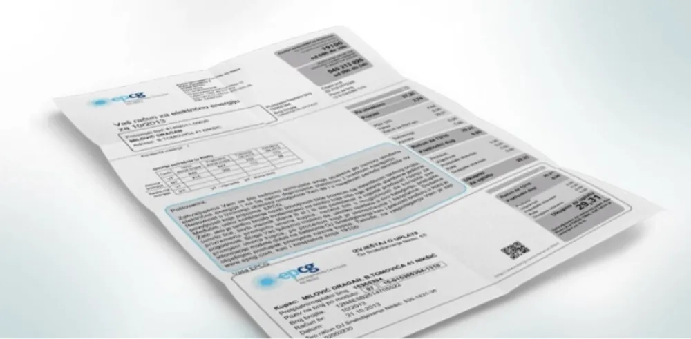 Prosječan februarski račun 43,25 eura